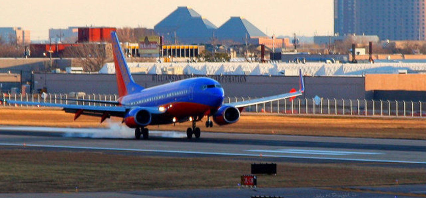 Image: PHOTO: A lost teddy bear gets an epic tour of Dallas Love Field. (photo via Flickr/John Drought, Jr. ) (Flickr/John Drought, Jr.)