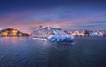 Rendering of Norwegian Viva sailing from San Juan, Puerto Rico