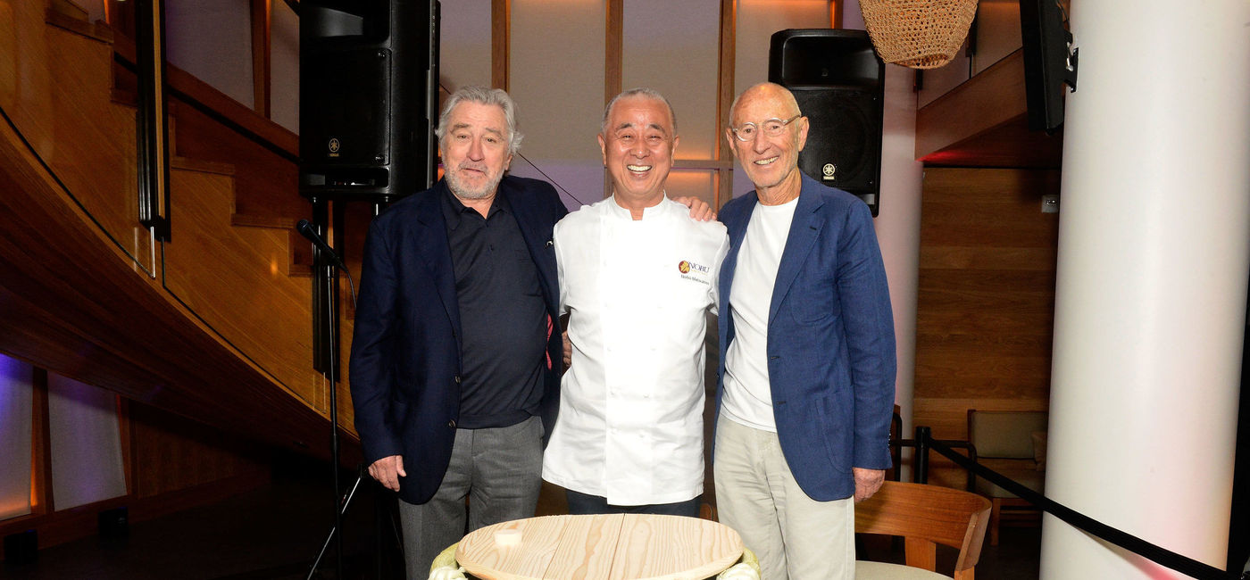 Image: Les fondateurs de Nobu Hospitality (PHOTO: Nobu Hospitality)