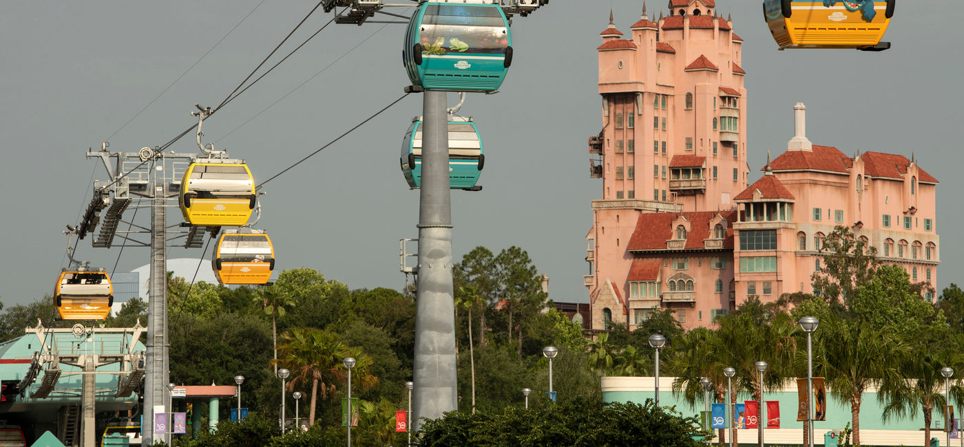 Image: Disney unveils new Skyliner gondolas (photo courtesy Walt Disney World)
