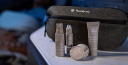 United Airlines, business class, international business class, therabody, amenity kits
