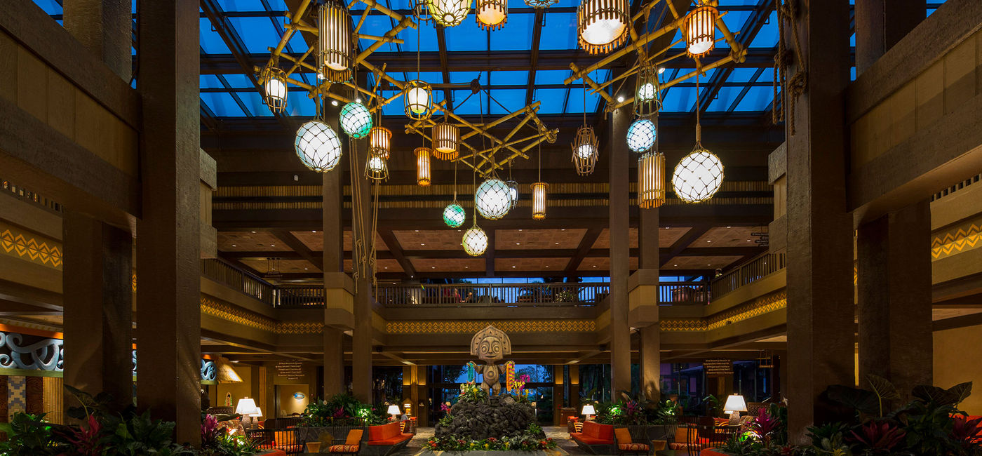 Image: PHOTO: Disney's Polynesian Village Resort Lobby. (Photo via David Roark / Walt Disney World)