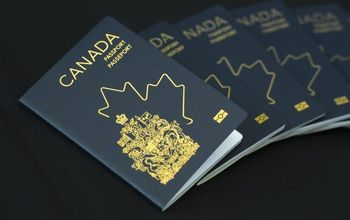 New-look Canadian passport