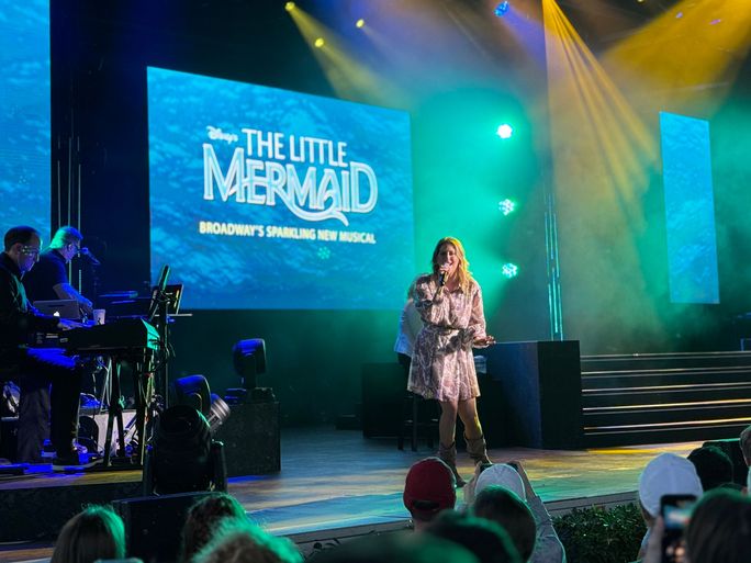 Little Mermaid at 2024 EPCOT International Festival of the Arts. Little Mermaid at 2024 EPCOT International Festival of the Arts.