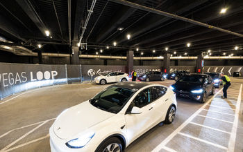 Teslas, Resorts World Las Vegas, electric, vehicles, zero-emission, Las Vegas Convention Center, Las Vegas Loop, underground, passenger station