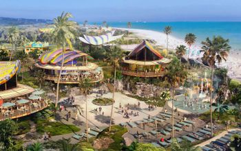 Artist rendering of Disney Lookout Cay