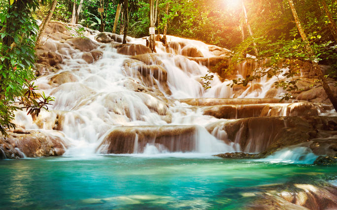 Jamaica's Dunn's River Falls.