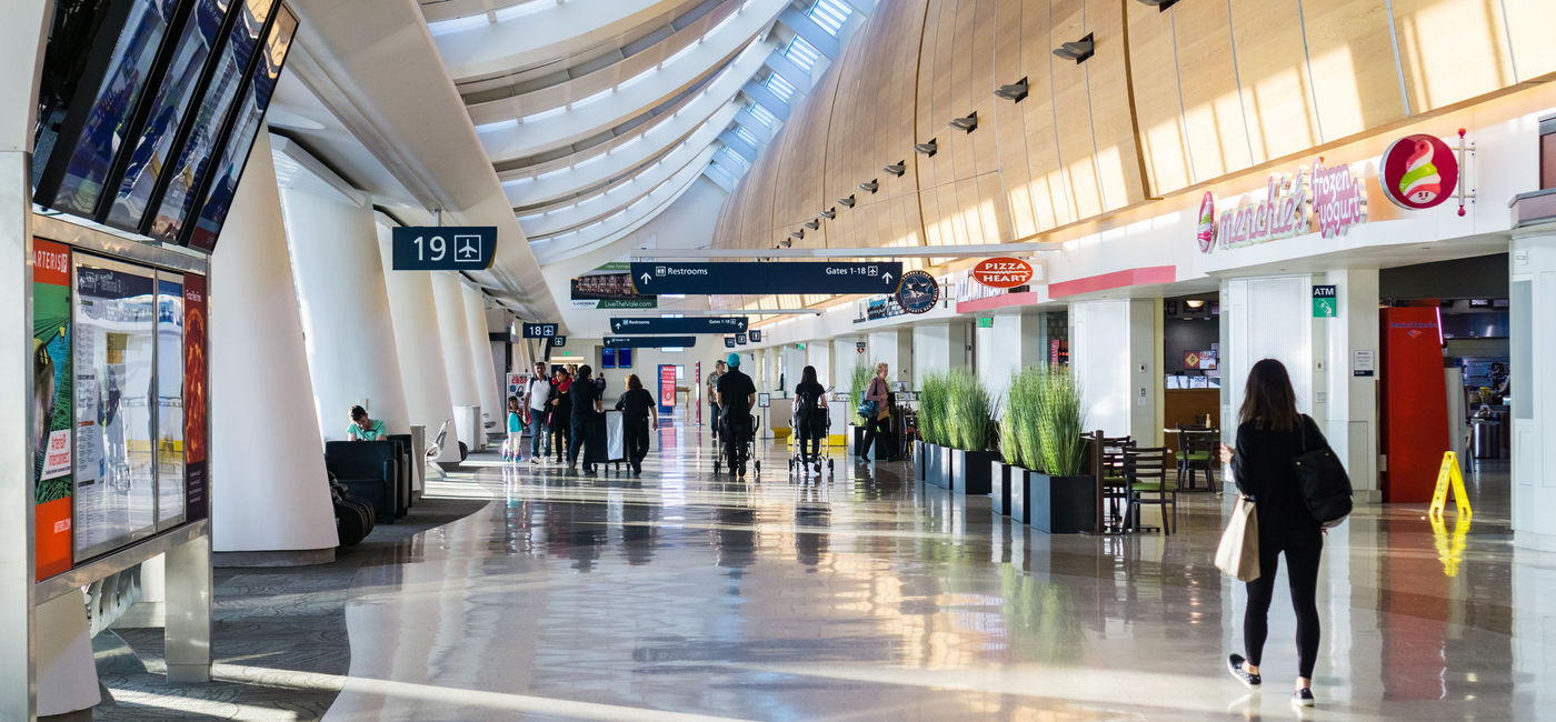 Image: Norman Y Mineta San Jose International Airport. (Photo Credit: Sundry Photography/iStock Editorial Getty Images Plus)