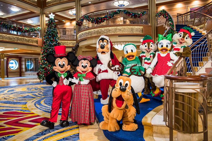 Mickey and friends in their holiday finest Mickey and friends in their holiday finest