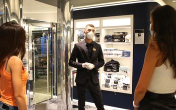 MSC Grandiosa, All Crew Wear Appropriate PPE