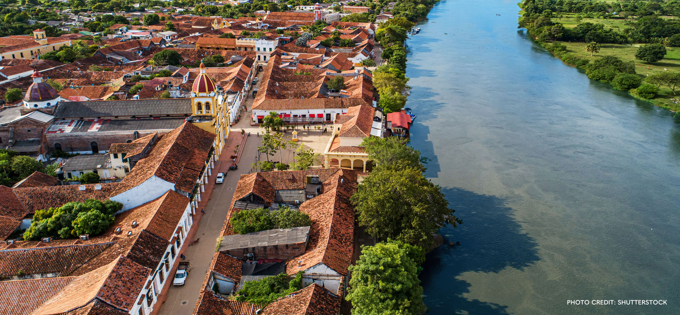 Image: AmaWaterways will visit a new continent in 2024 with cruises on Colombia's Magdalena River. (Photo Credit: AmaWaterways)