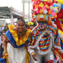AmaWaterways carnival in Colombia.