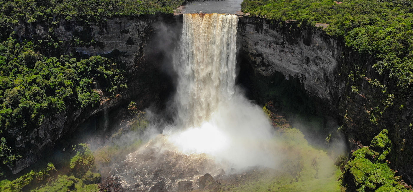 Image: PHOTO: Kaieteur Falls. GTA officials call "conservation tourism" a pillar of Guyana travel. (photo via Guyana Tourism Authority)