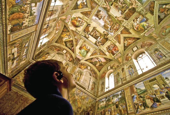 Sistine Chapel tour art tauck 