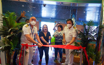 Ribbon cutting for Carnival Magic in NYC