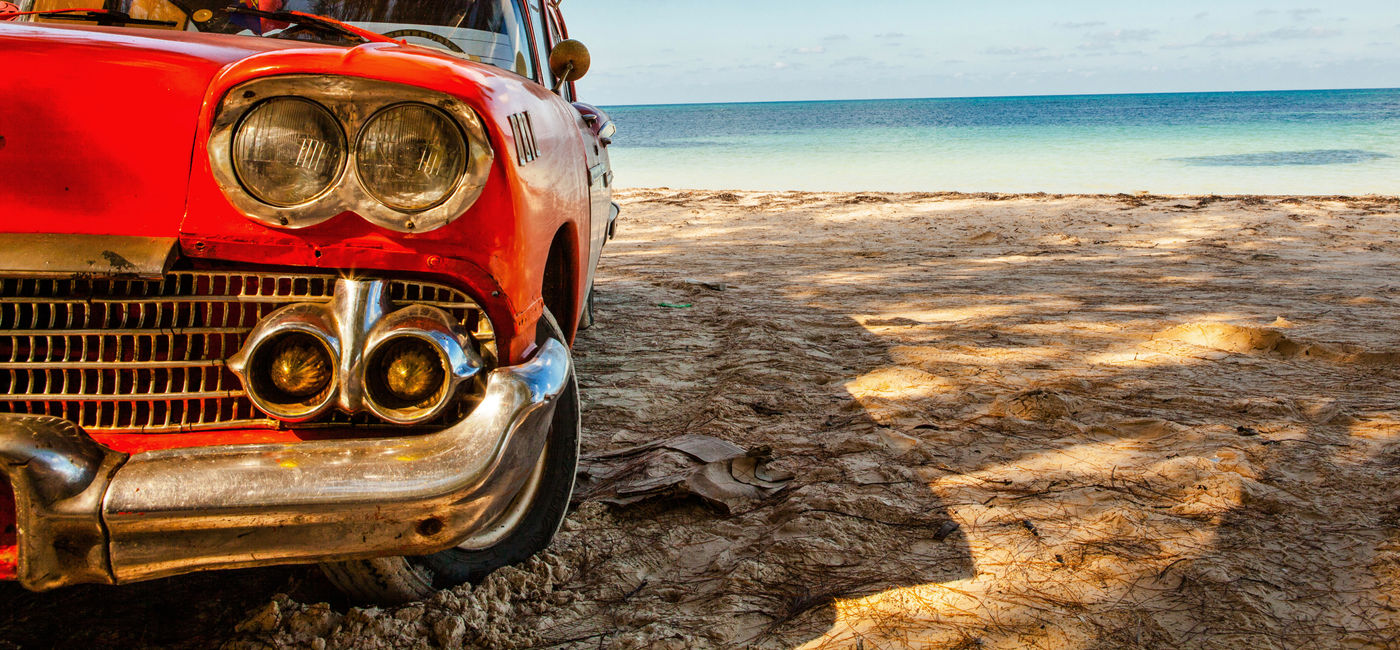 Image: A vintage car in Cuba. (photo via EF Go Ahead Tours) ((photo via EF Go Ahead Tours))