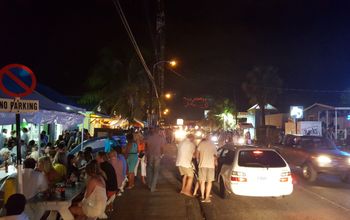 Friday fish fry in Oistins Barbados