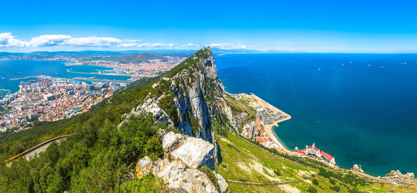 Image: Gibraltar, a British Overseas Territory. (photo via Atlas Ocean Voyages) ((photo via Atlas Ocean Voyages))