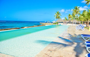 Viva Wyndham Dominicus Beach's new saltwater infinity pool