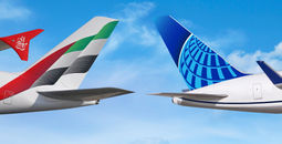 Emirates and United Airlines.