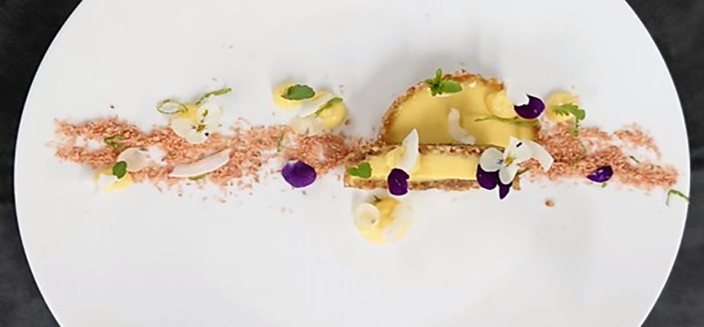 Image: PHOTO: Crystal River Cruises’ Vegan Cheesecake. (photo via Crystal Cruises)