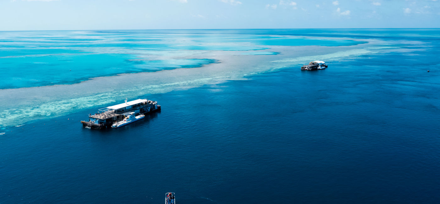 Image: A Great Barrier Reef experience with Journey Beyond, now part of Hornblower Group. (photo via Hornblower Group) ((photo via Hornblower Group))