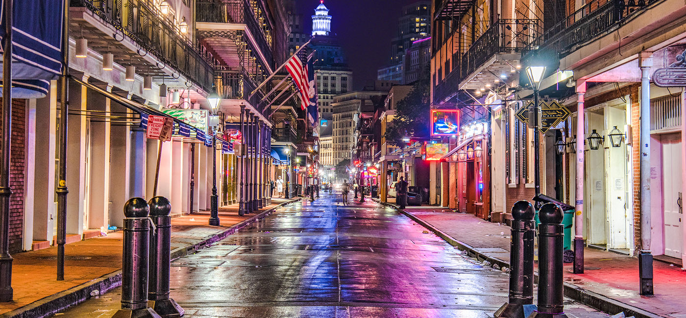 Image: PHOTO: Bourbon Street, New Orleans (photo courtesy Kruck20/iStock/Getty Images Plus)