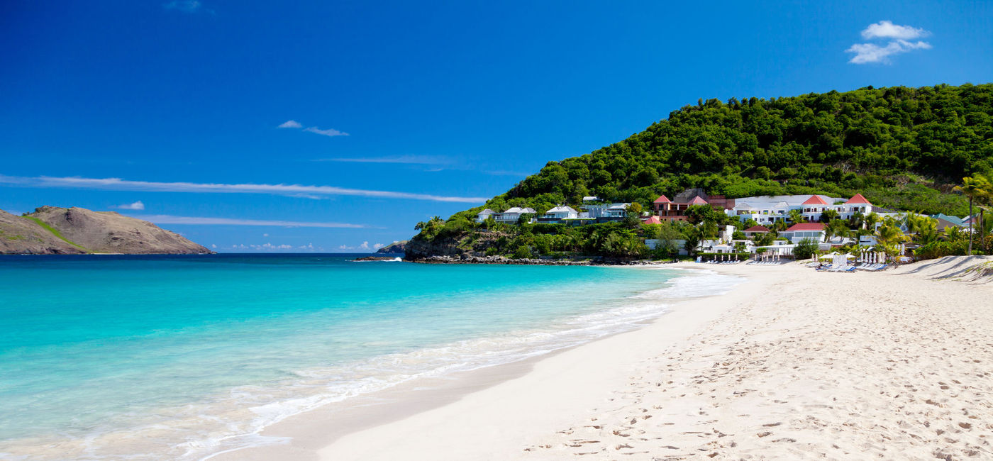 Image: PHOTO: Anse des Flamands in St Barts, French West Indies. (photo via cdwheatley/iStock/Getty Images Plus)