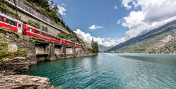 Bernina Express between Switzerland and Italy- rail europe