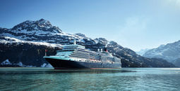 Cunard Queen Elizabeth in Alaska