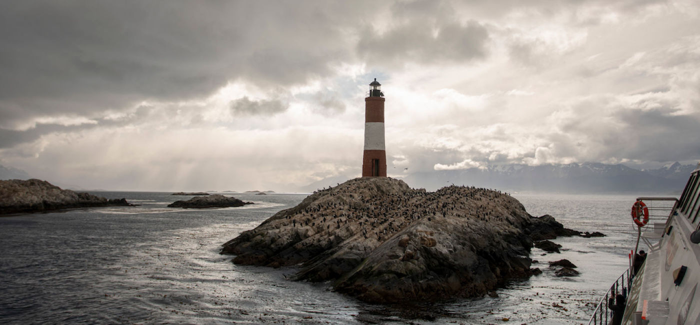Image: Lighthouse at Ushuaia, Argentina (photo via Argentina Tourism) ((photo via Argentina Tourism))