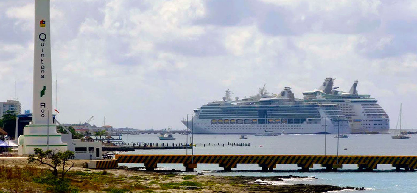 Image: PHOTO: Royal Caribbean International ships docked in Cozumel, Mexico. (photo by Jason Leppert)