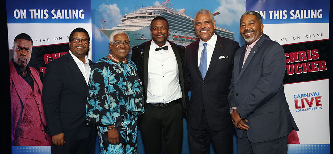 Image: PHOTO: Carnival Cruise Line donates Carnival LIVE Chris Tucker performance proceeds. (photo courtesy of Carnival Cruise Line)