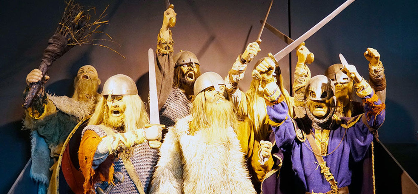 Image: PHOTO: Vikings display at the archaeological museum in Stavanger, Norway. (photo by Jason Leppert)
