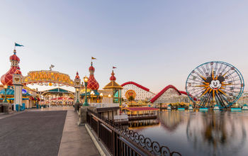Pixar Pier in Disney California Adventure Park