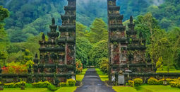 Hindu temple in Bali, Indonesia