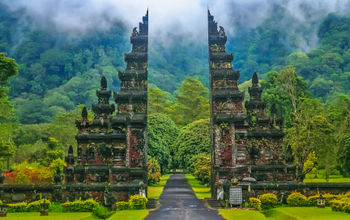 Hindu temple in Bali, Indonesia