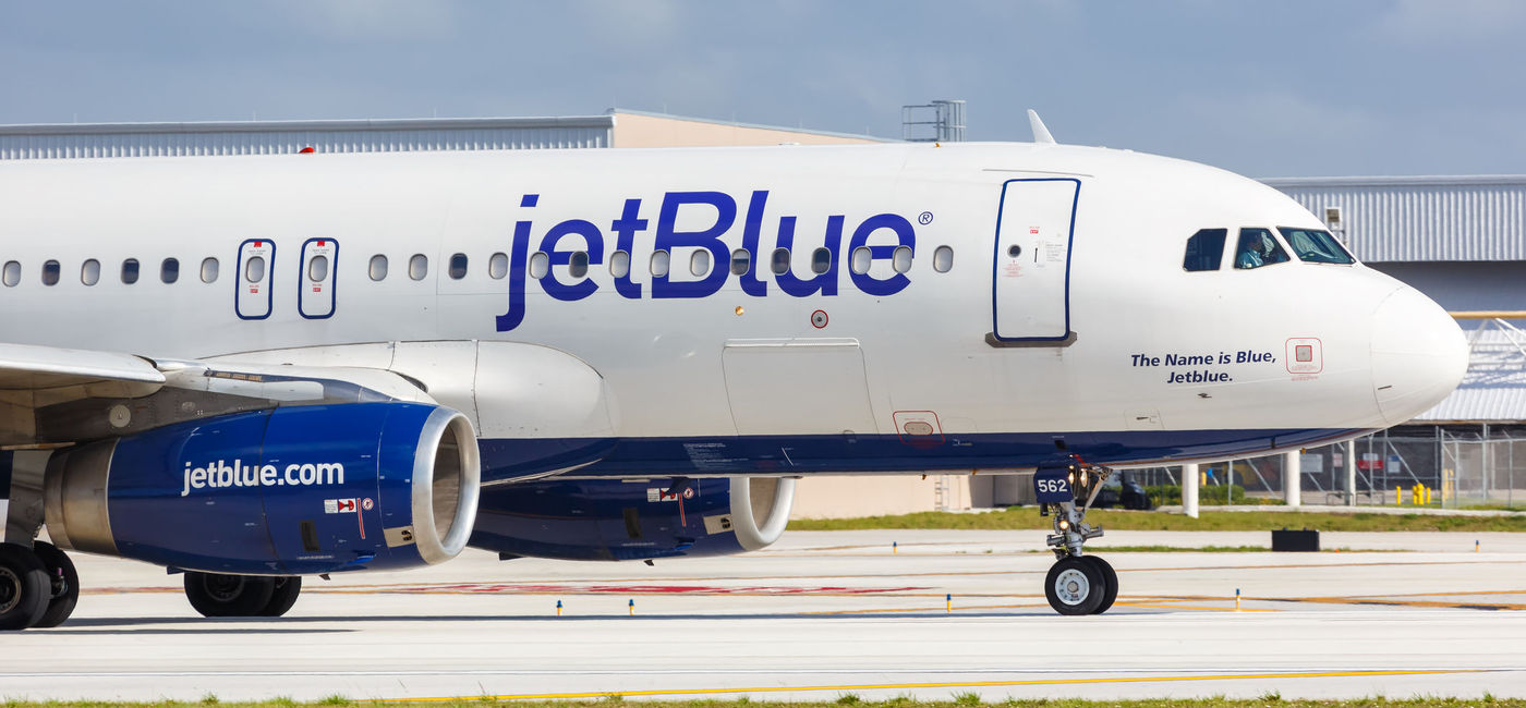 Image: JetBlue Airbus A320. (photo via Boarding1Now/iStock Editorial/Getty Images Plus)