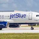 JetBlue Airbus A320 in Fort Lauderdale, Florida