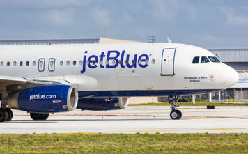 JetBlue Airbus A320 in Fort Lauderdale, Florida