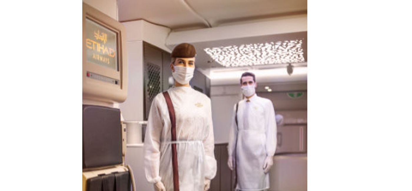 Image: ‘Etihad Wellness’ highlights the stringent measures in place for healthy flying (PHOTO: Etihad Airways)