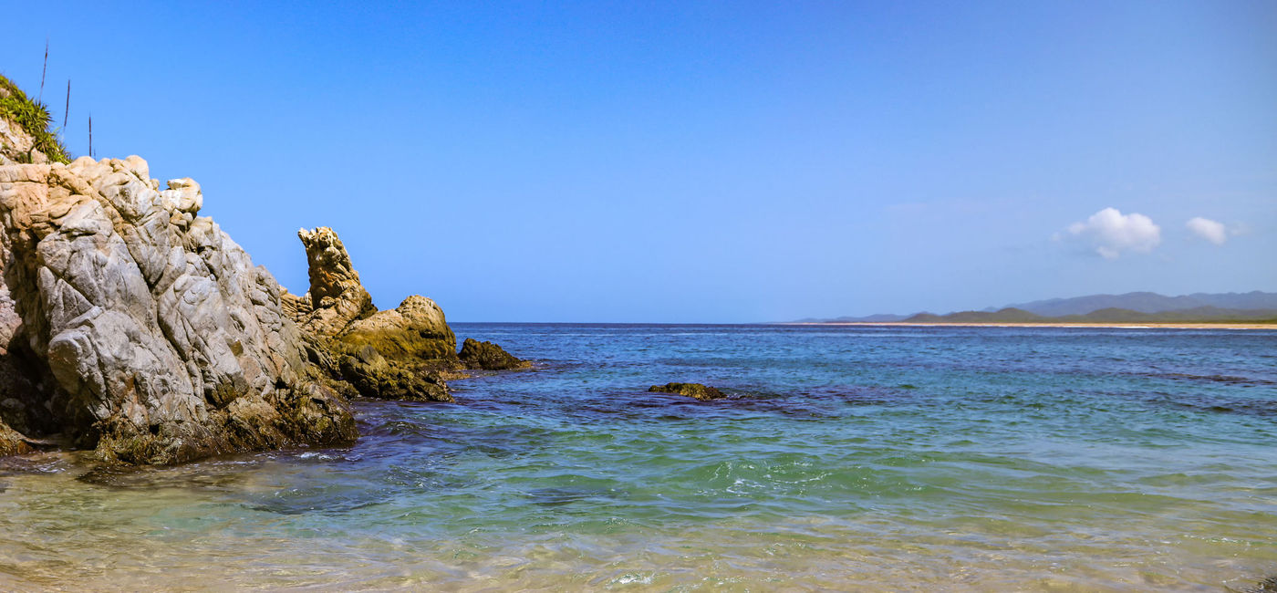 Image: The beautiful colors found on Mayto Beach in Jalisco, Mexico. (Photo Credit: KreativePics / iStock / Getty Images Plus)
