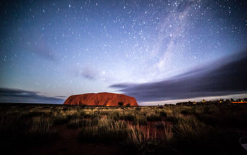 Uluru or Ayers Rock in Australia's Northern Territory