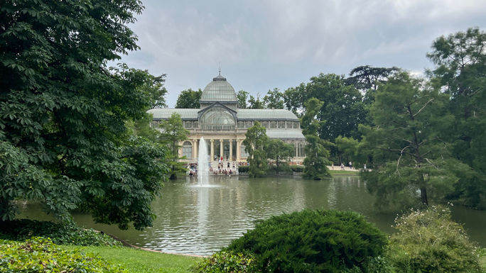 Madrid's Crystal Palace.