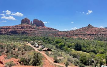 View of Cathedral Rock in Sedona, Arizona