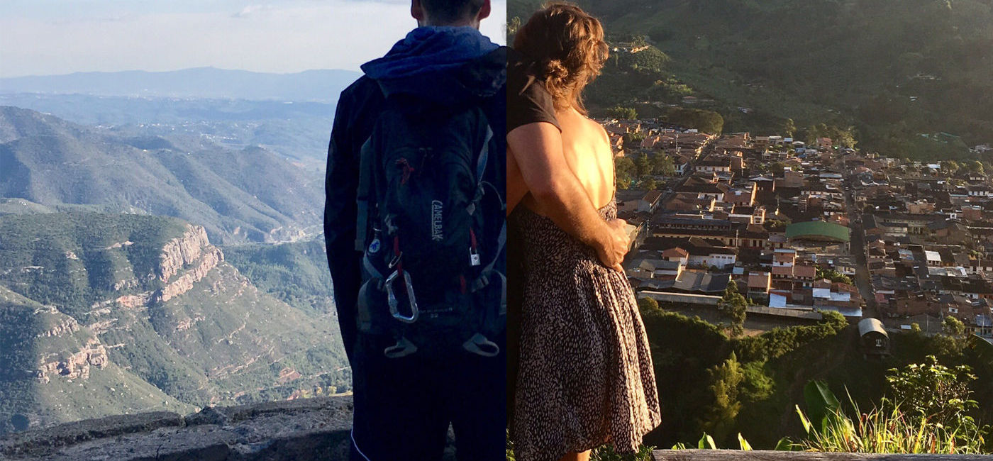 Image: South America offers a lot of places for romance trips where couples enjoy nature and great gastronomy. (Photo via halfhalftravel).