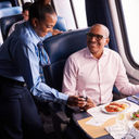 New Acela First Class dining menu.