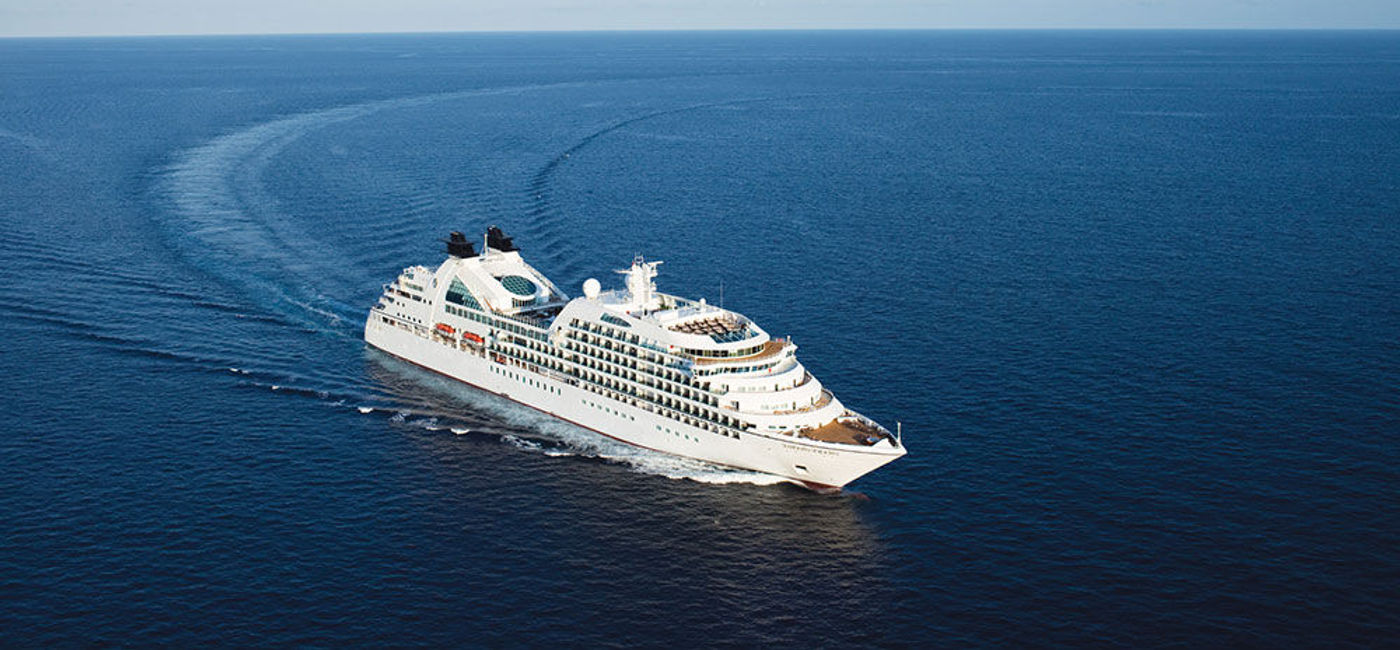 Image: PHOTO: Seabourn Sojourn at sea. (photo courtesy of Seabourn)