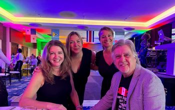 Chantal Lapointe, Michel Villeneuve, Annie Ducharme et son invitée 