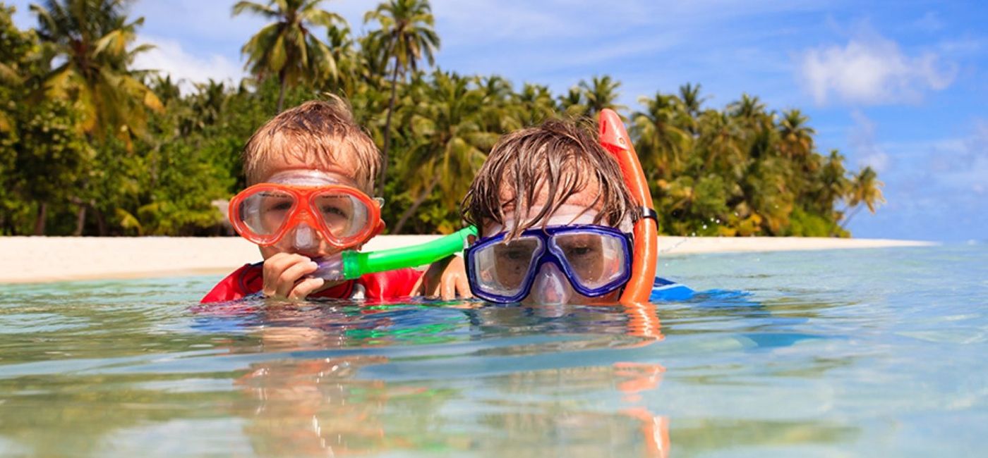 Image: Kids snorkeling on a beach in Costa Rica (photo via Avanti Destinations) ((photo via Avanti Destinations))